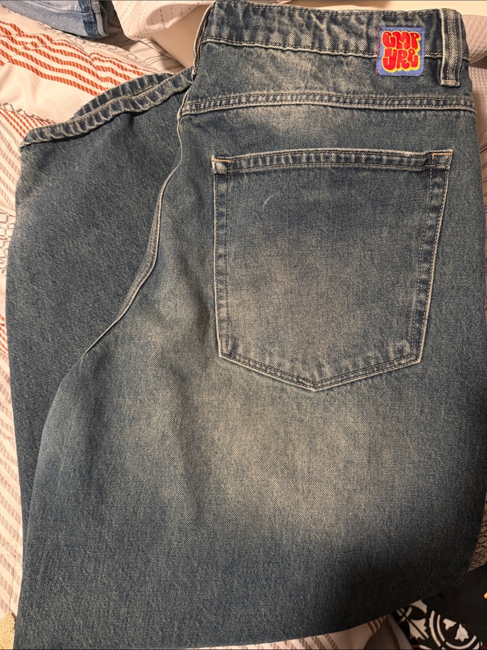 Empire Med Blue wide leg Fit Men’s Jeans